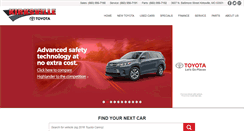 Desktop Screenshot of kirksvilletoyota.com