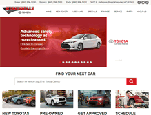 Tablet Screenshot of kirksvilletoyota.com